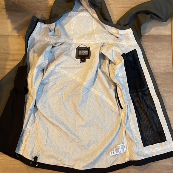 NWT Outdoor Reaearch Panorama Point Jacket charcoal herringbone/black size Small - Picture 9 of 12